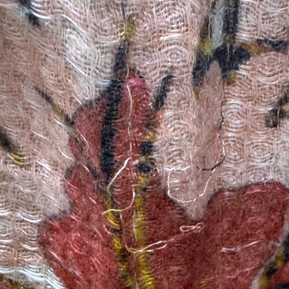 Free People Multicolor Textured Top One Size #262 - Picture 4 of 6